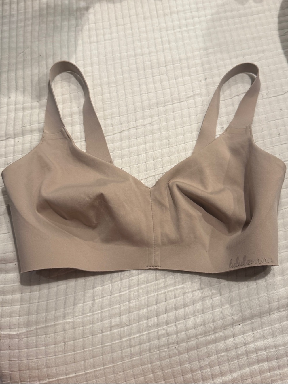 Lululemon Hold True Seamless Nude Wireless Bra - Lightweight Comfort